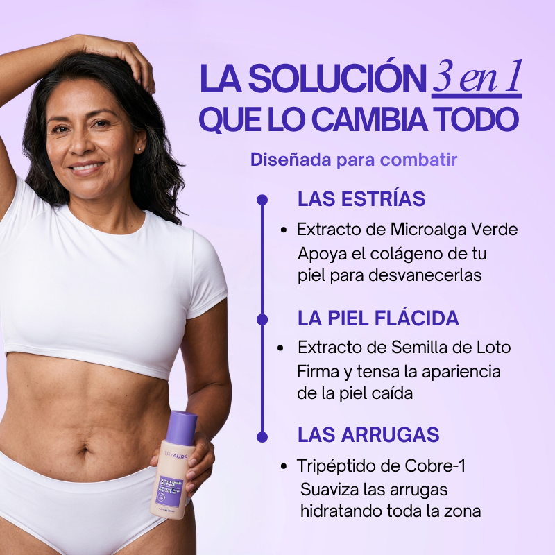 Crema reafirmante antiestrías