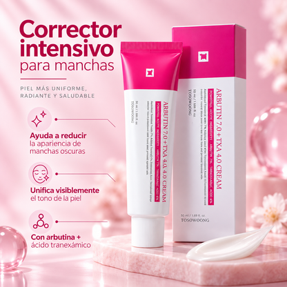 TOSOWOONG Arbutin 7.0 + TXA 4.0 Crema