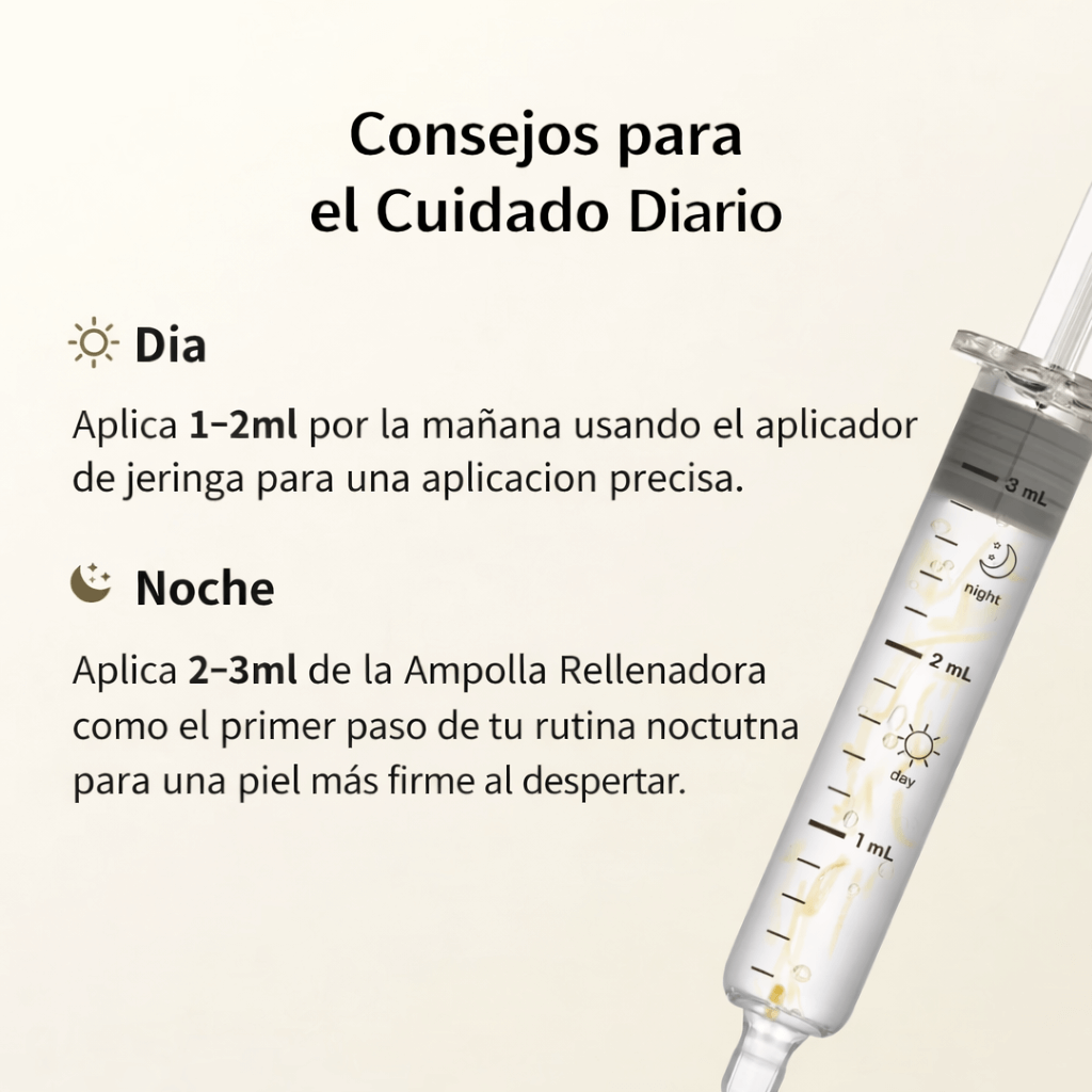 Ampolla facial antiedad