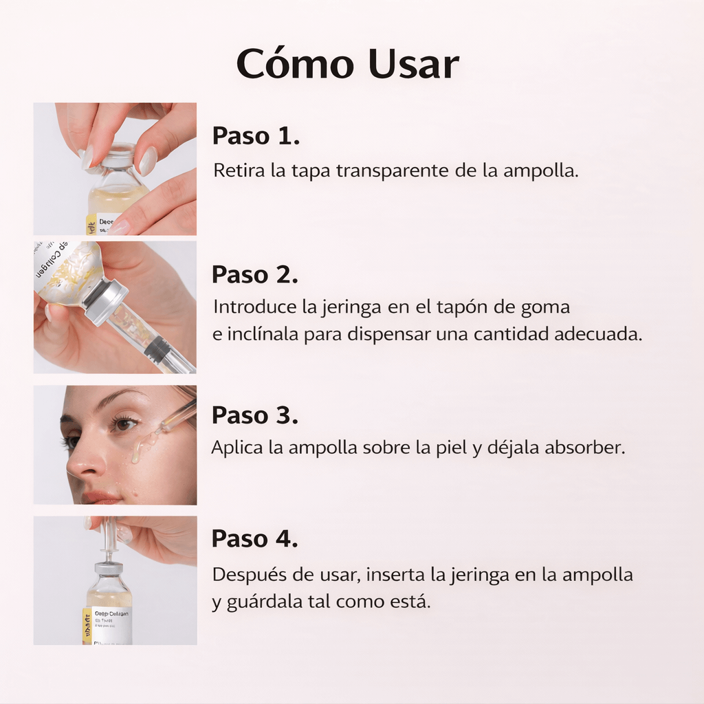 Ampolla facial antiedad