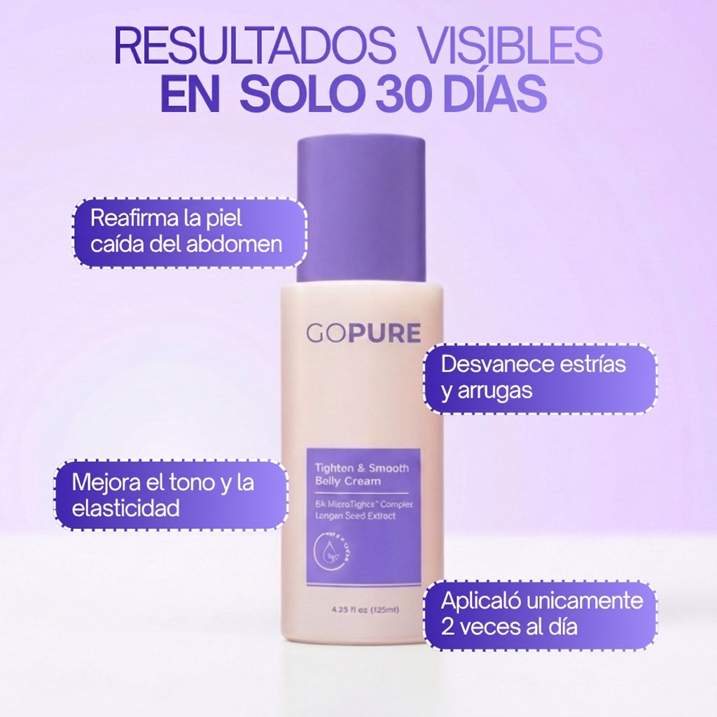 Crema reafirmante antiestrías