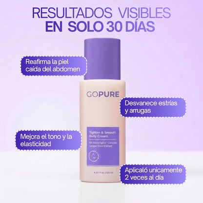 Crema reafirmante antiestrías