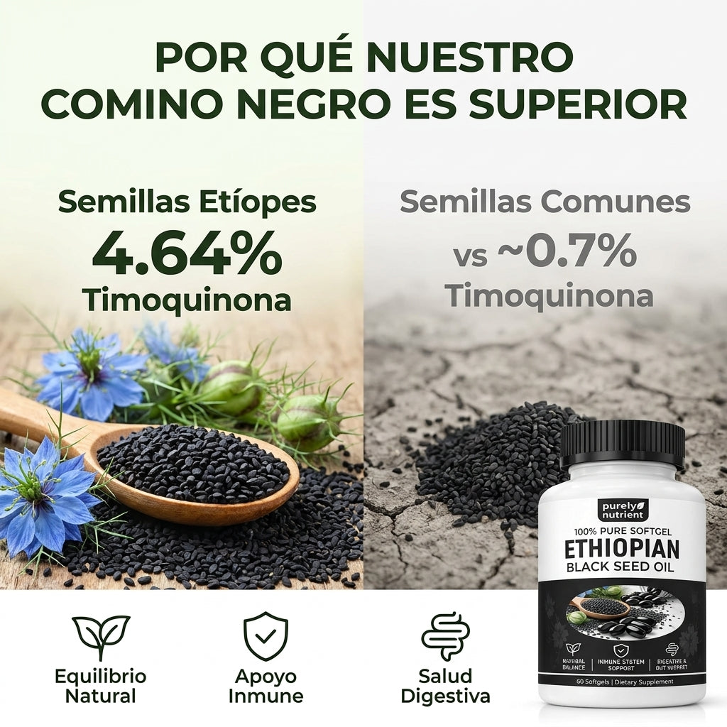 Aceite de Comino Negro Etíope