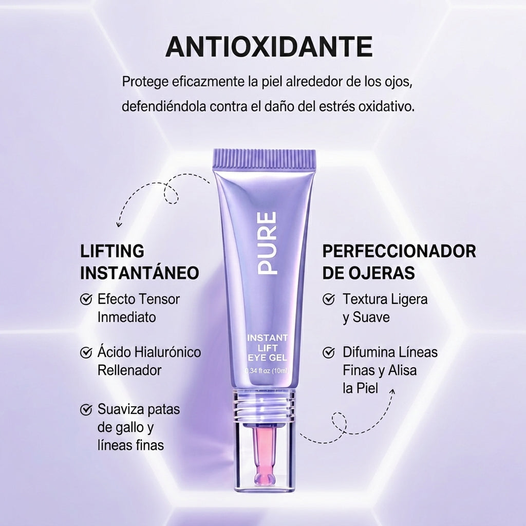 Gel Lifting Instantáneo – Adiós Ojeras, Bolsas y Arrugas