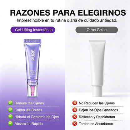 Gel Lifting Instantáneo – Adiós Ojeras, Bolsas y Arrugas