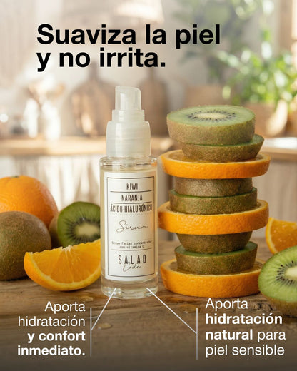 Sérum facial hidratante y reafirmante