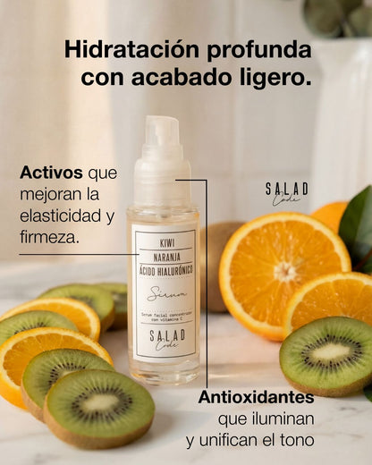 Sérum facial hidratante y reafirmante
